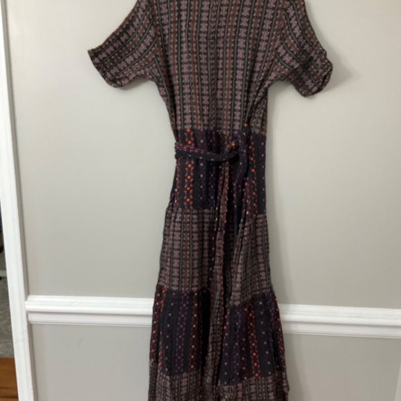 Ace&Jig Ellis dress in Mardi Gras/Calico, sz S - Picture 2 of 9